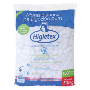 ALGODON MOTAS X 500 GR